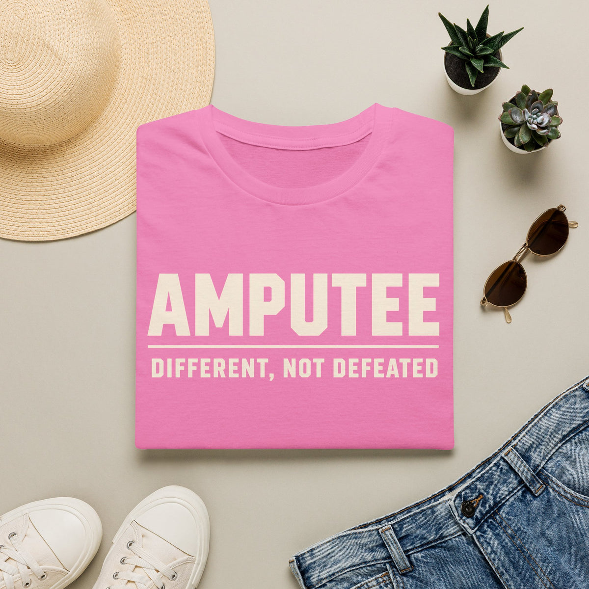 Different, not defeated