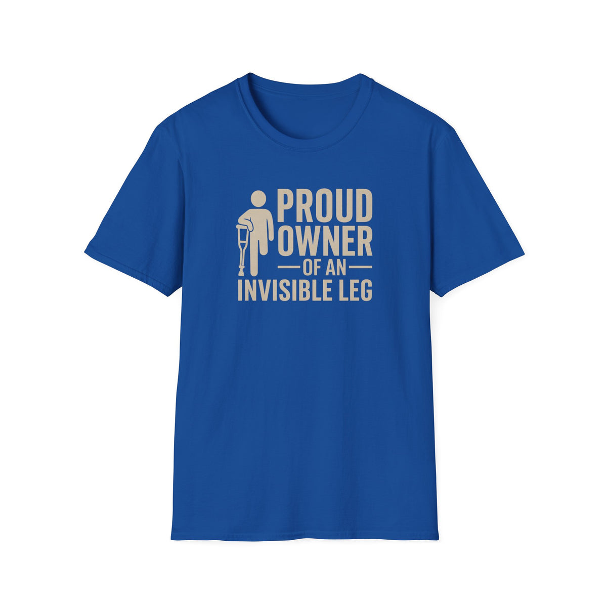Proud owner of an invisible leg