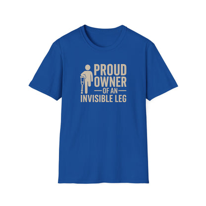 Proud owner of an invisible leg