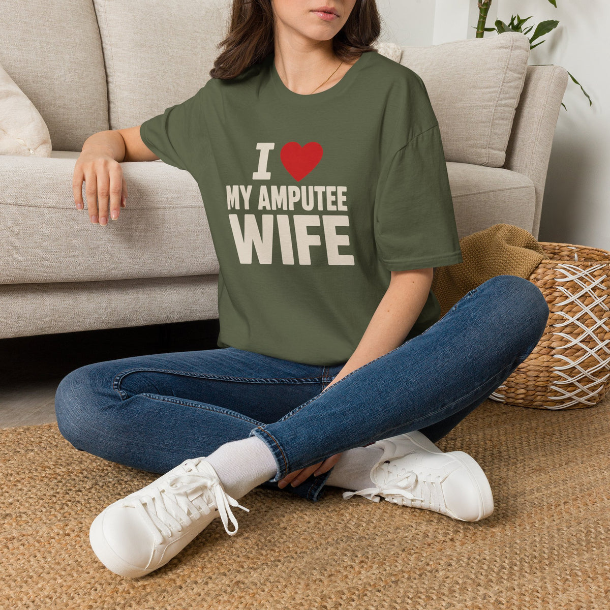 I love my amputee wife (needs variant)