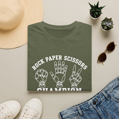 Rock paper scissors champiion