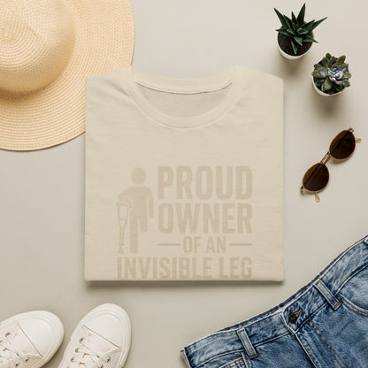 Proud owner of an invisible leg