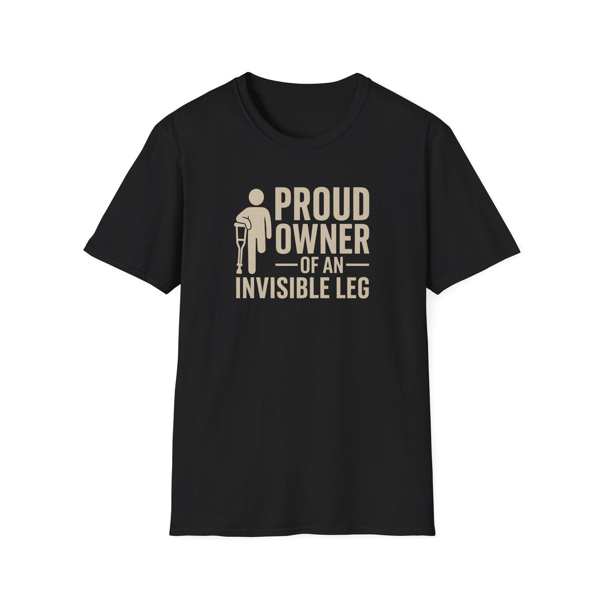 Proud owner of an invisible leg
