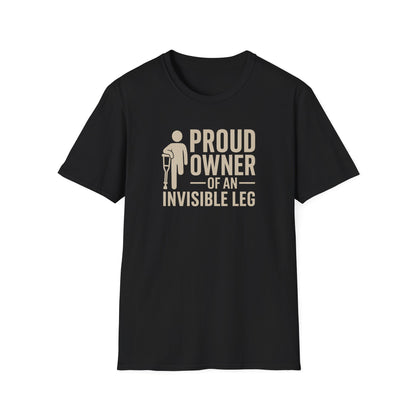 Proud owner of an invisible leg