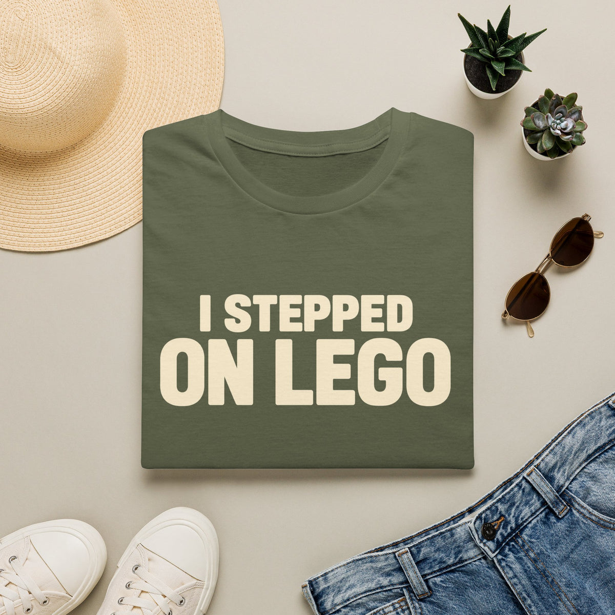 I stepped on lego