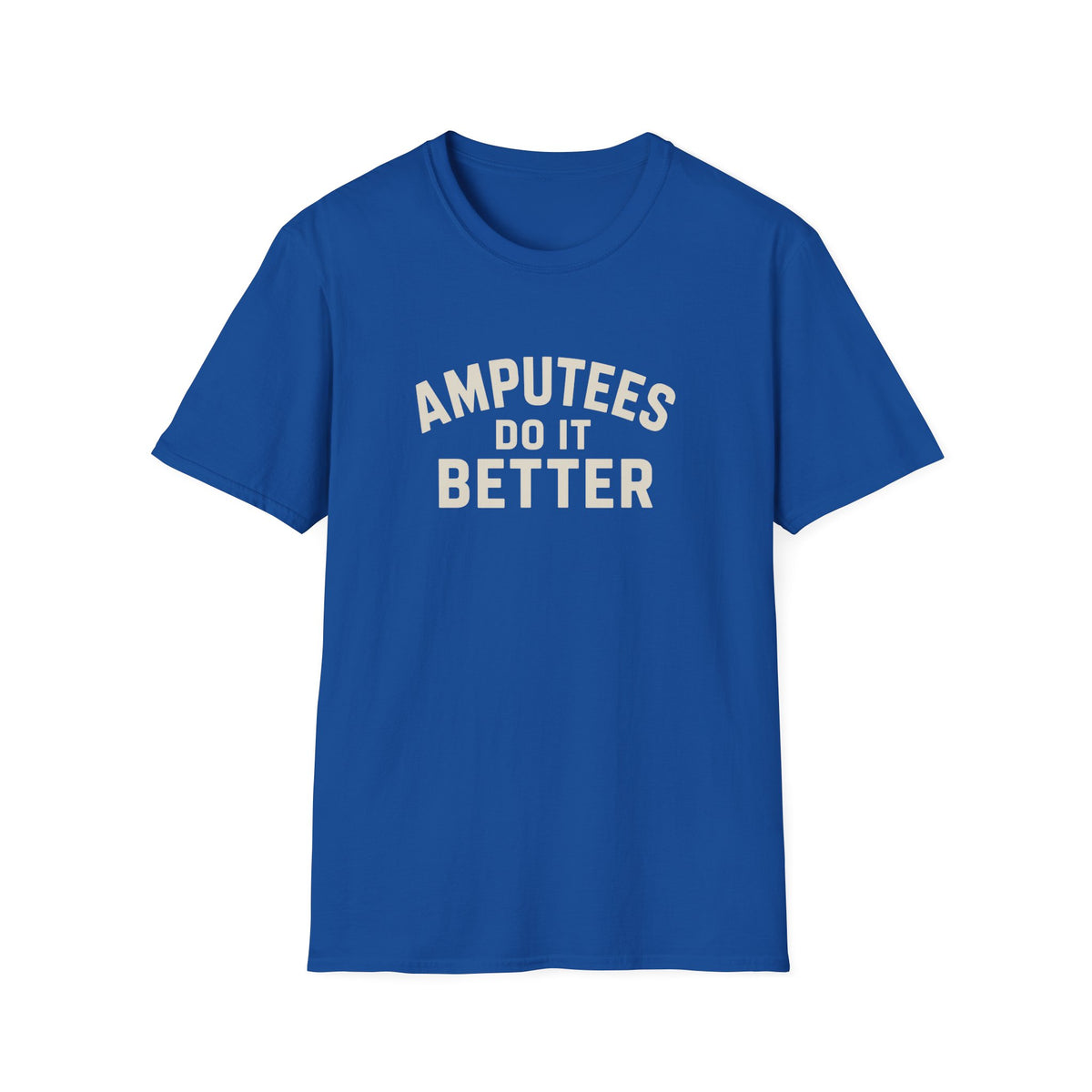 Amputees do it better