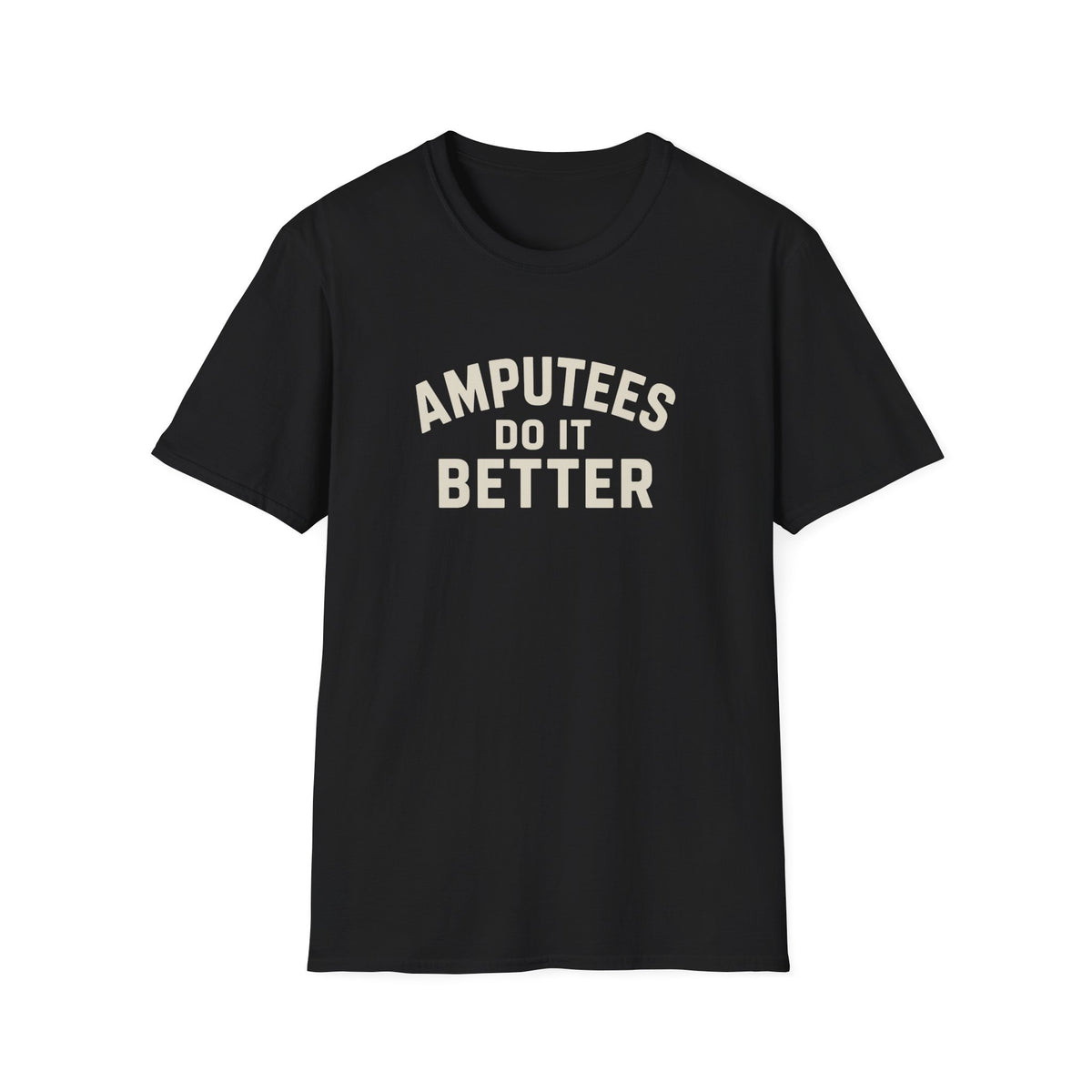 Amputees do it better