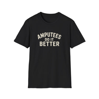 Amputees do it better