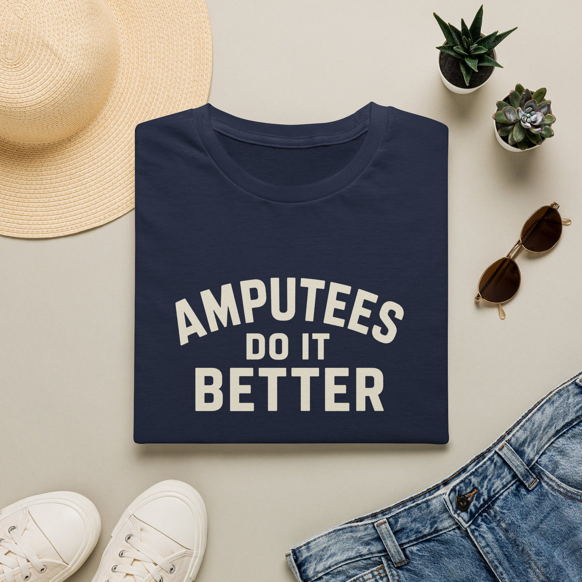 Amputees do it better