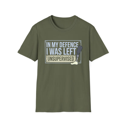 In my defence, I was left unsupervised