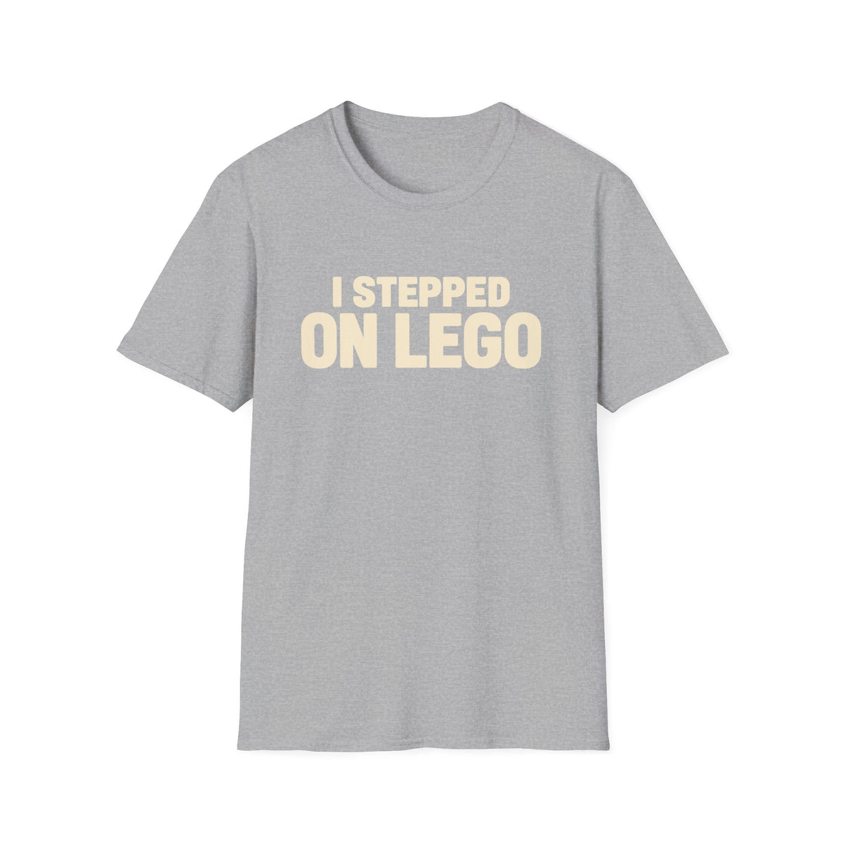 I stepped on lego