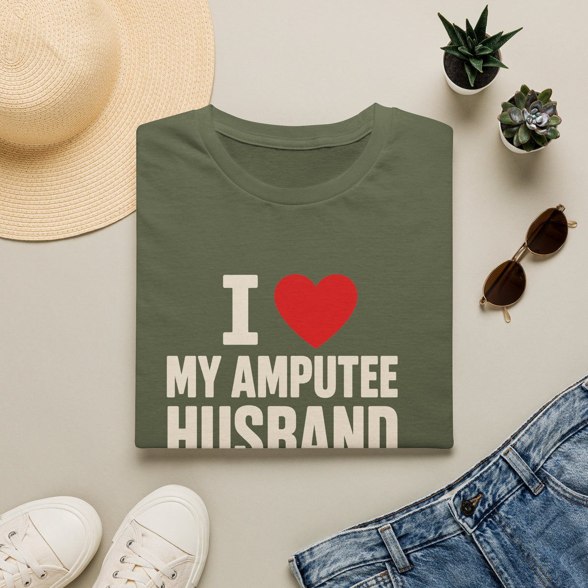 I love my amputee husband