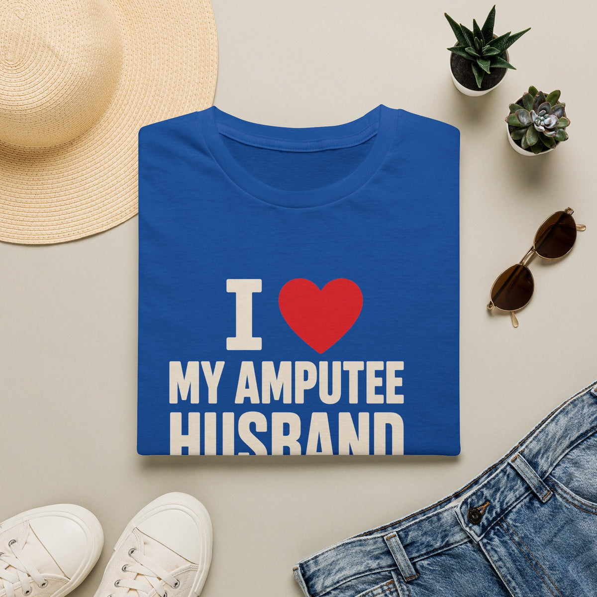I love my amputee husband
