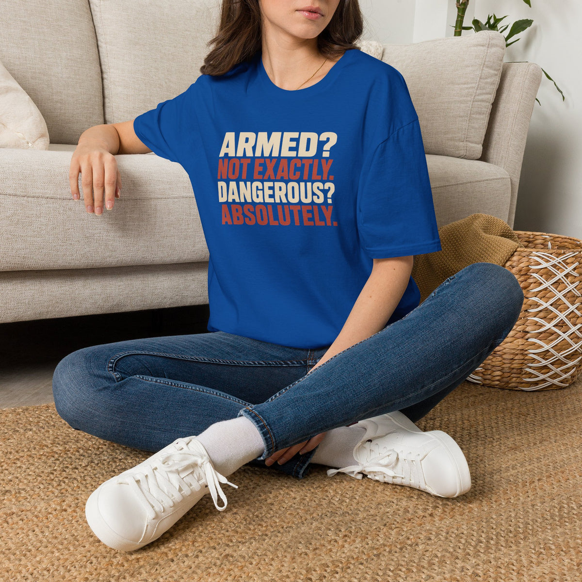 Armed? not exactly. Dangerous? absolutely