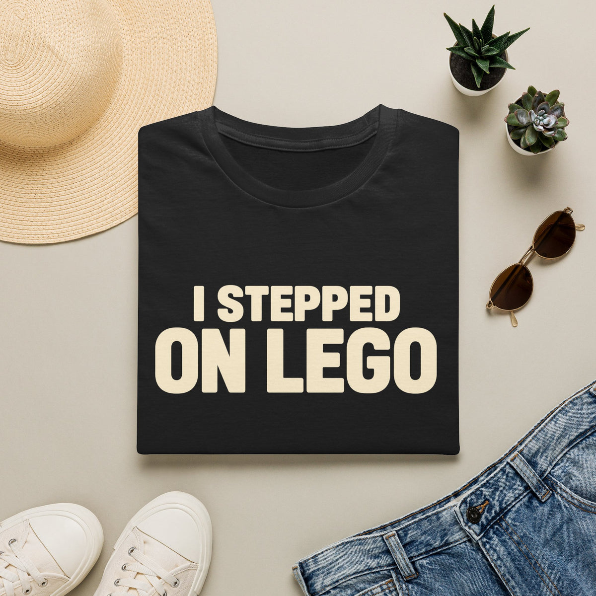 I stepped on lego
