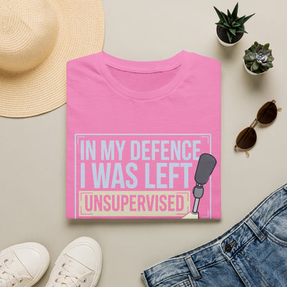 In my defence, I was left unsupervised