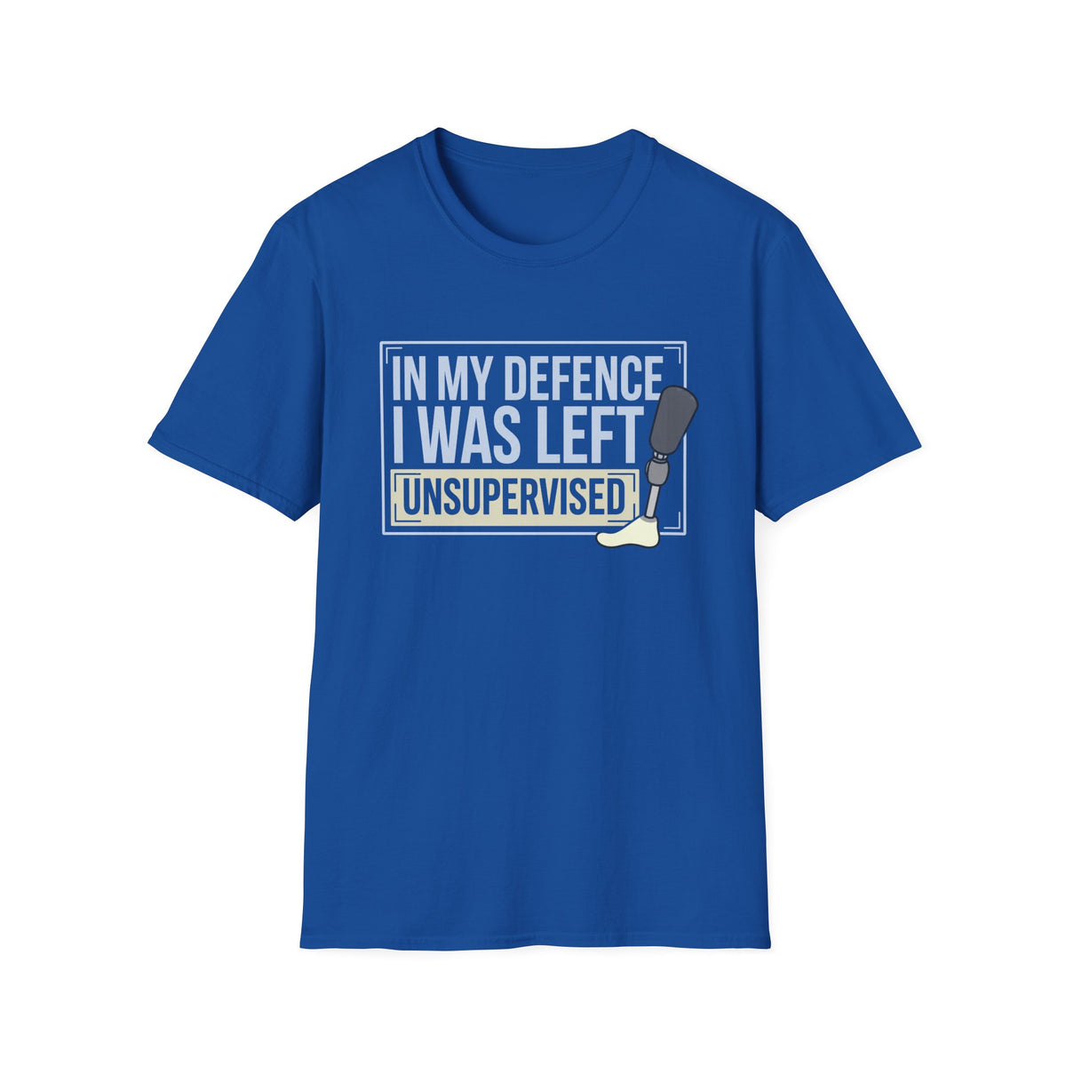 In my defence, I was left unsupervised