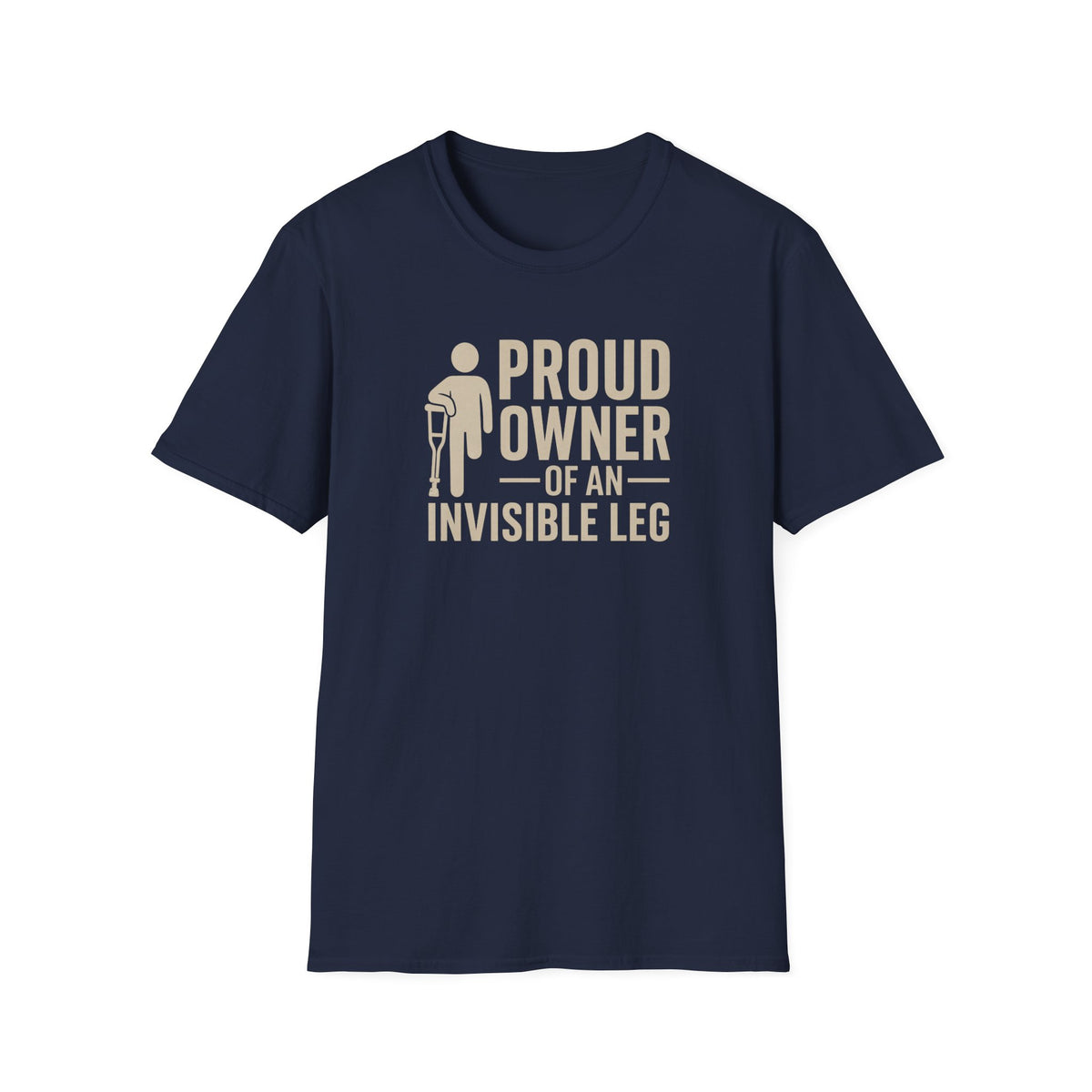 Proud owner of an invisible leg