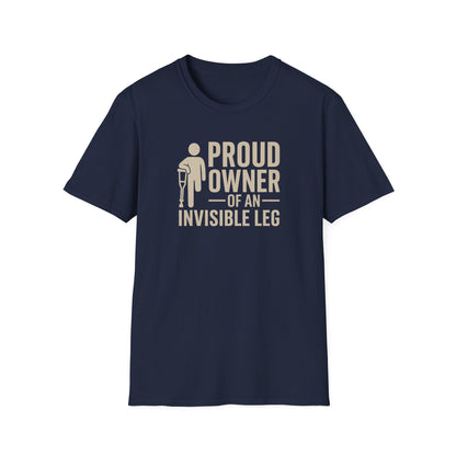 Proud owner of an invisible leg